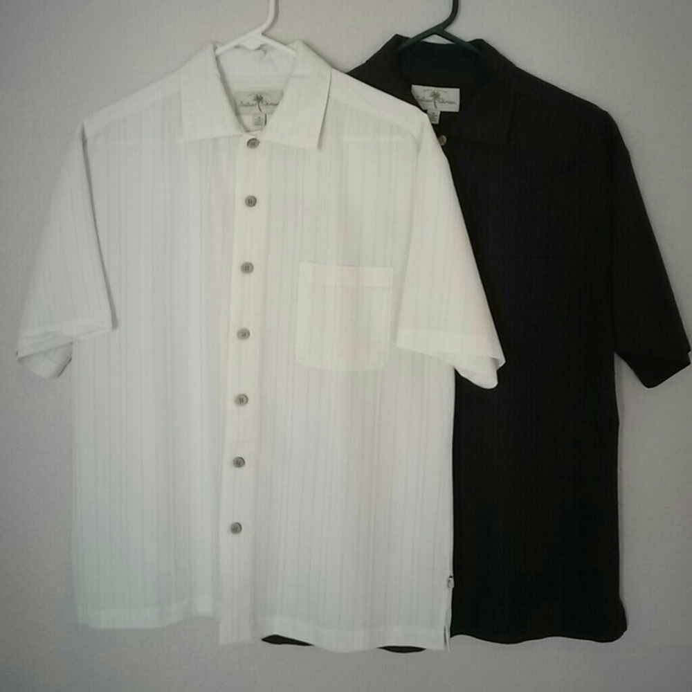 Men's button down, short sleeve shirts